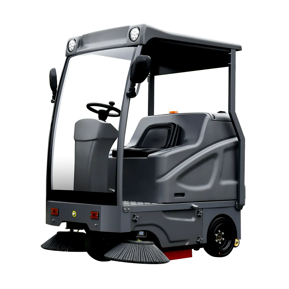 Commercial Ride on Floor Sweeper Truck Vacuum Road Cleaning Machine with Street Leaf Sweeping Machine