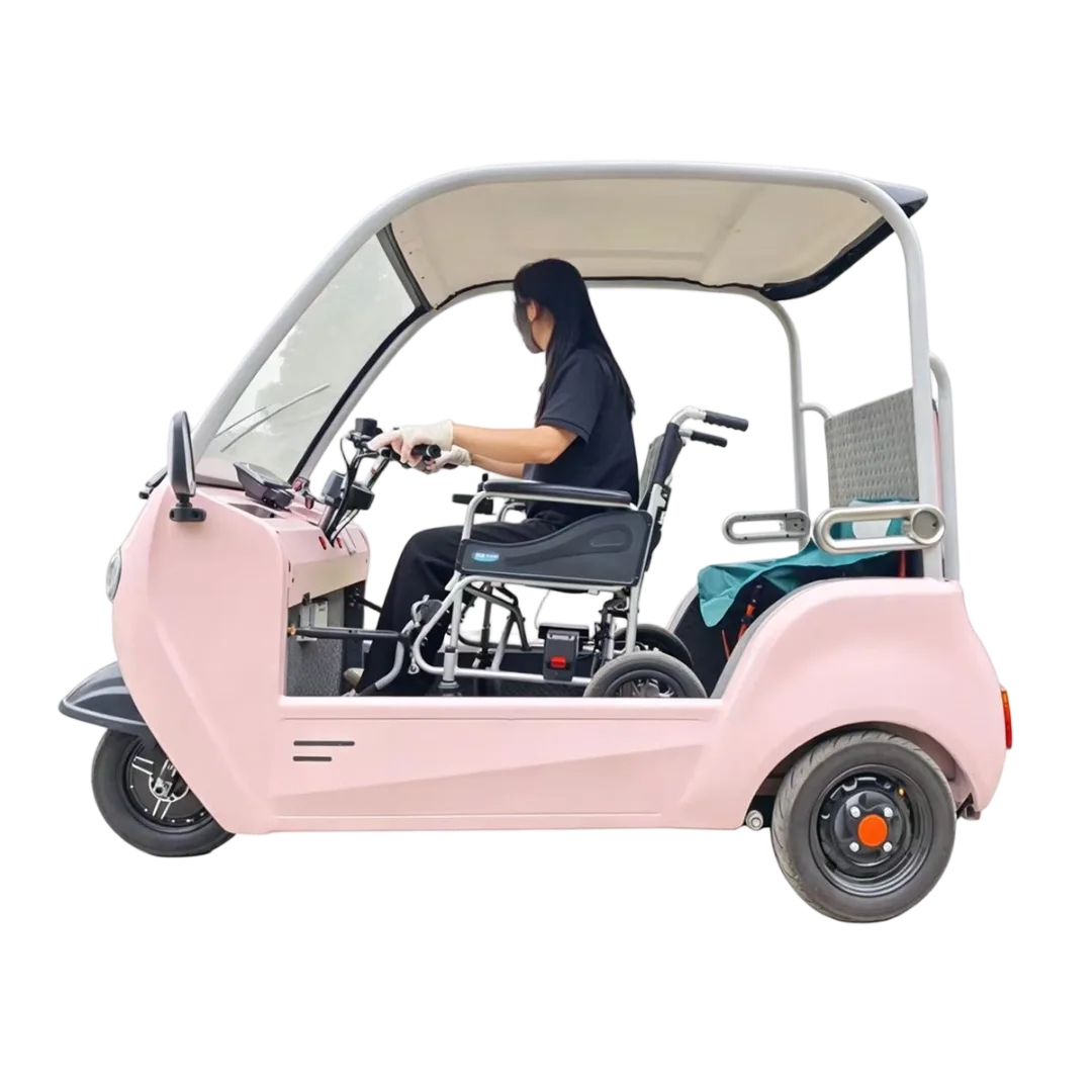 Labiou Semi-Enclosed Electric Three Wheel Disabled Vehicle
