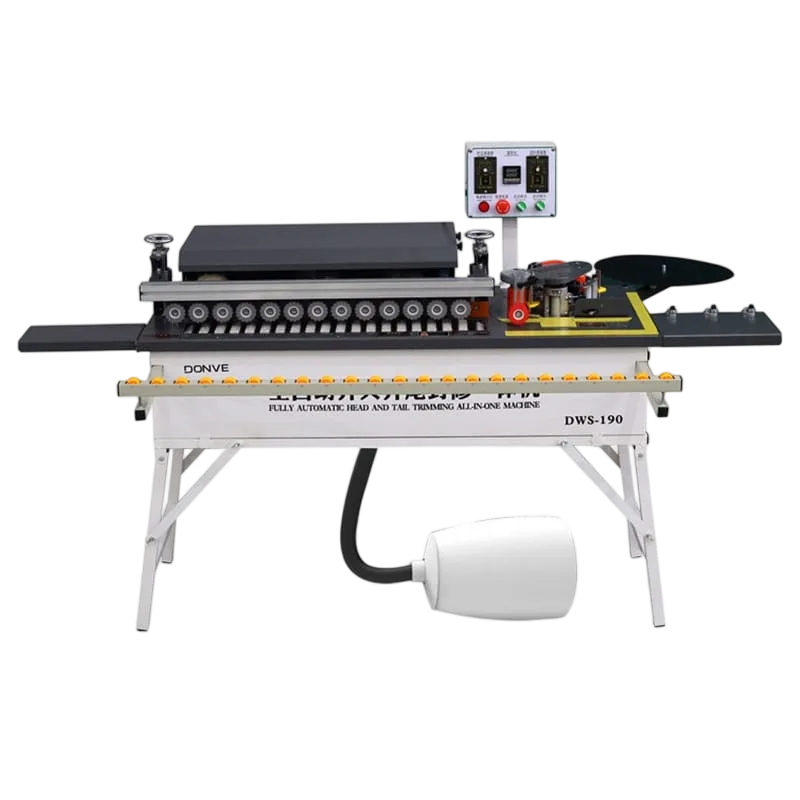 Automatic edge sealing machine for banding & trimming & End cutting & Polishing
