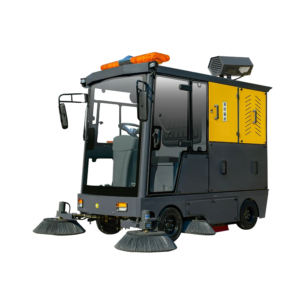 Floor Cleaner Machine Road Sweeper with High Pressure Fog Cannon for Factory Plant OEM ODM Wholesale